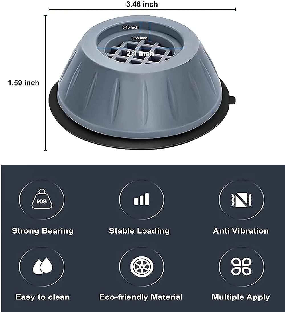 Anti-Vibration Pads - 4 Pcs