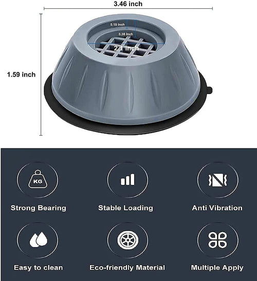 Anti-Vibration Pads - 4 Pcs